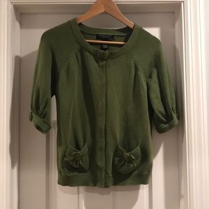 Green Larry Levine sweater